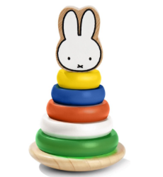 Image de Nijntje Houten Stapeltoren - Wiebeltoren 1+ Bambolino Toys