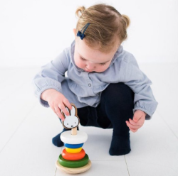 Image de Nijntje Houten Stapeltoren - Wiebeltoren 1+ Bambolino Toys