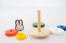 Picture of Nijntje Houten Stapeltoren - Wiebeltoren - Bambolino Toys - 1jr+