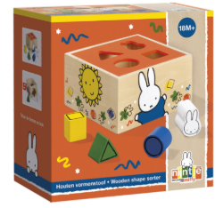 Image de Nijntje Houten Vormenstoof 18 mnd+ Bambolino Toys