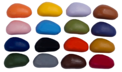 Bild von Crayon Rocks Cotton Muslin 16 kleuren - Ergonomische Wasco Krijtjes - 3+