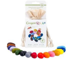 Image de Crayon Rocks Cotton Muslin 16 kleuren - Wasco Krijtjes - 3+