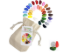Afbeeldingen van Crayon Rocks Cotton Muslin 32 kleuren - Ergonomische Wasco Krijtjes - 3jr+