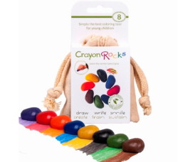 Picture of Crayon Rocks Cotton Muslin 8 kleuren - Ergonomische Wasco Krijtjes - 3jr+