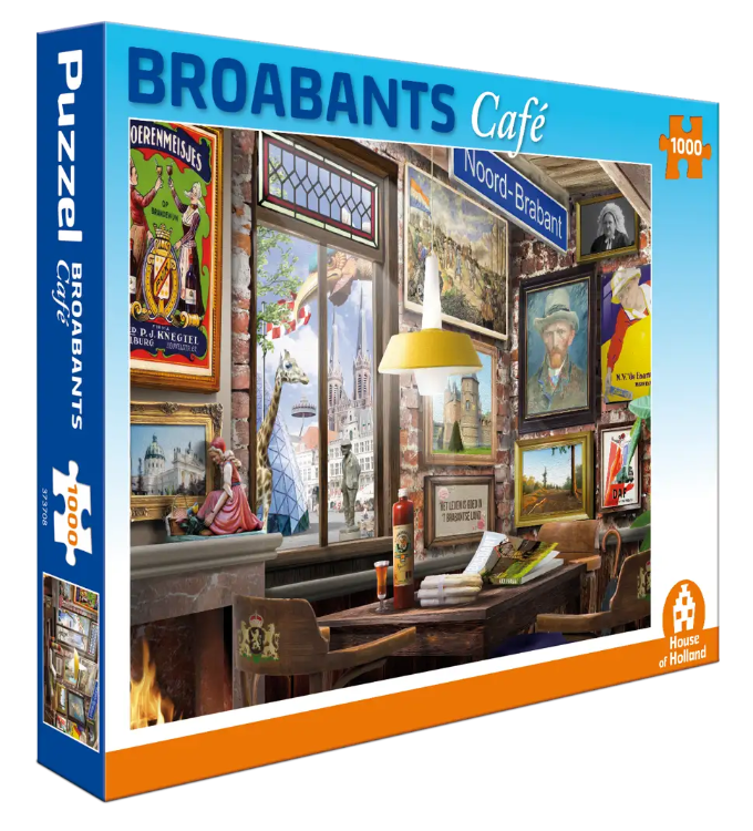 Bild von Puzzel Brabants (Broabants) Café - 1000 stukjes