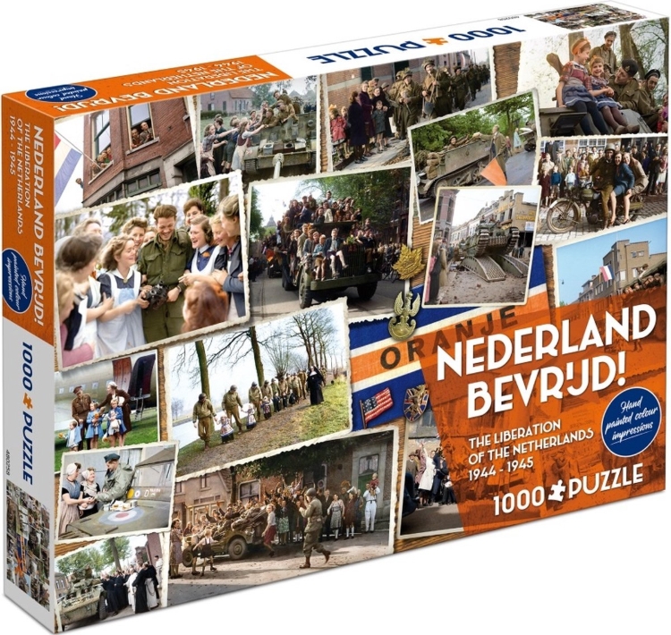 Afbeeldingen van SALE!!!  Puzzel Nederland bevrijd - 1000 stukjes