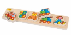 Image de Bigjigs Houten Puzzel Speelgoed - Grote Stukken - 1jr+