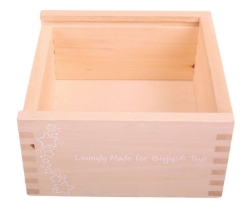 Picture of Houten Vormenstoof - 5 vormen - Bigjigs - 1jr+