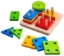 Image de Bigjigs Houten Vier Vormen en Kleuren Sorteerder - Educatief - 1jr+