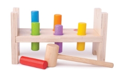 Picture of Houten Hamerbankje - Bigjigs - Vanaf 1 jaar