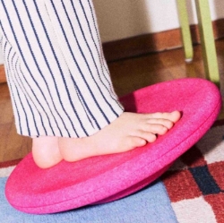 Afbeeldingen van Stapelstein Balance Board Roze Classic - Creatief Spel & Beweging - 1jr+