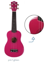 Picture of Calista Ukelele Roze met glitter - 4jr+