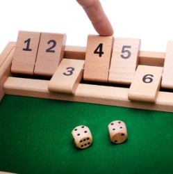 Bild von BigJigs Shut the Box – Houten Dobbelspel – 3 jaar+