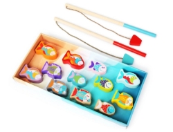 Bild von Cubika Houten Visspel – Magnetisch Educatief Speelgoed 2+ jaar
