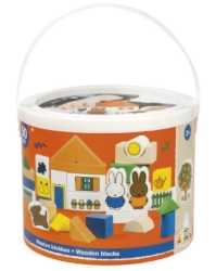 Image de Bambolino Toys Nijntje Blokkenton 50 blokken – vanaf 2 jaar