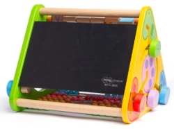 Afbeeldingen van Bigjigs Activity Centre – Houten Triangel Speelcentrum FSC 12m+