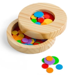 Picture of Bigjigs Vlooienspel – Houten Tiddly Winks Game – 3+ jaar