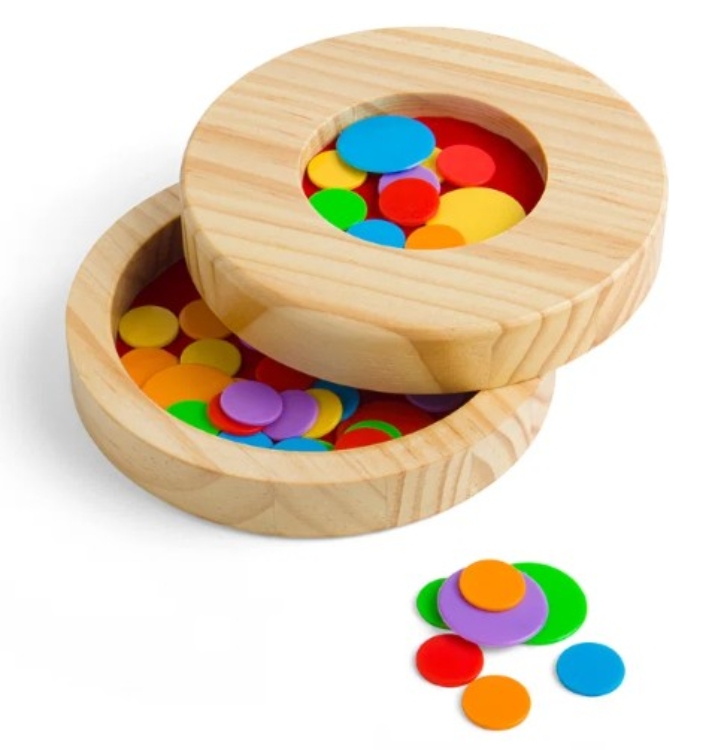 Picture of Bigjigs Vlooienspel – Houten Tiddly Winks Game – 3+ jaar