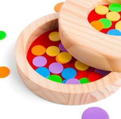 Picture of Bigjigs Vlooienspel – Houten Tiddly Winks Game – 3+ jaar