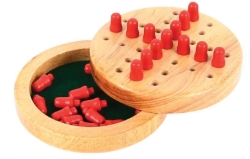 Picture of Bigjigs Solitaire Mini – Houten Reisspel – 3 jaar+