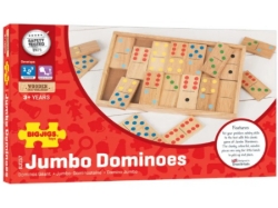 Picture of Bigjigs Jumbo Domino Spel - Duurzaam houten Spel - 3jr+