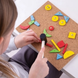 Bild von Bigjigs Hamertje tik Boot – Houten Creatief Spel – 3+ jaar