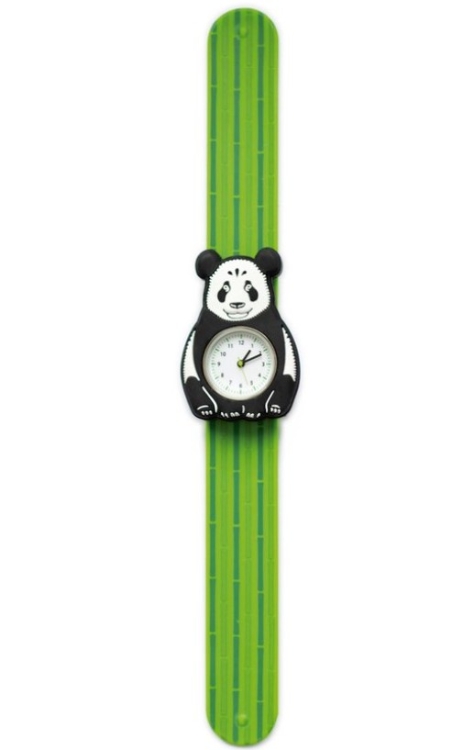 Image de Mava Slap-on Horloge Panda – Slap-on Kids Watch – vanaf 6 jaar