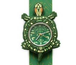 Image de Mava Slap-on Horloge Schildpad – Slap-on Kids Watch – vanaf 6 jaar