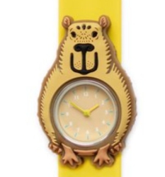 Image de Mava Slap-on Horloge Capibara – Slap-on Kids Watch – vanaf 6 jaar