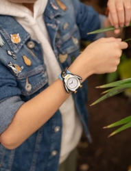 Image de Mava Slap-on Horloge Pinguïn – Slap-on Kids Watch – vanaf 6 jaar