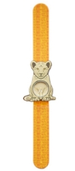 Image de Mava Slap-on Horloge Leeuwenwelp – Slap-on Kids Watch – vanaf 6 jaar