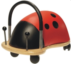 Afbeeldingen van Wheelybug Lieveheersbeestje Small – Loopwagen - vanaf 1 jaar
