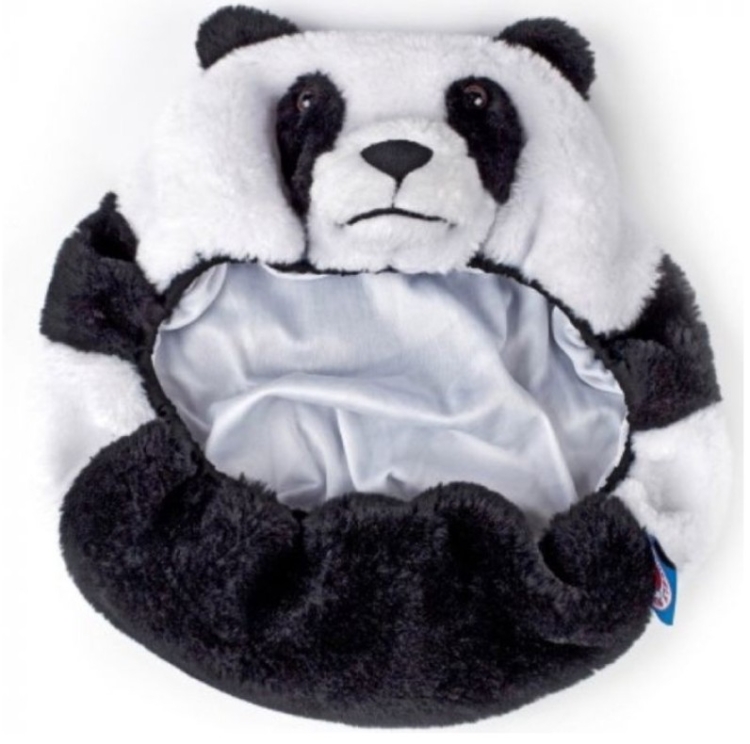 Picture of Wheelybug Hoes Panda Small – zachte pluche hoes voor loopwagen