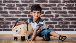 Picture of Wheelybug Hoes Hond Small – loopwagenhoes