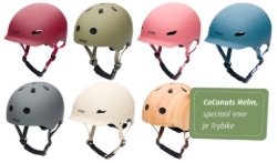 Bild von Trybike CoConuts Fietshelm S/M Roze - Veilig & Verstelbaar – Vanaf ca. 5 jaar