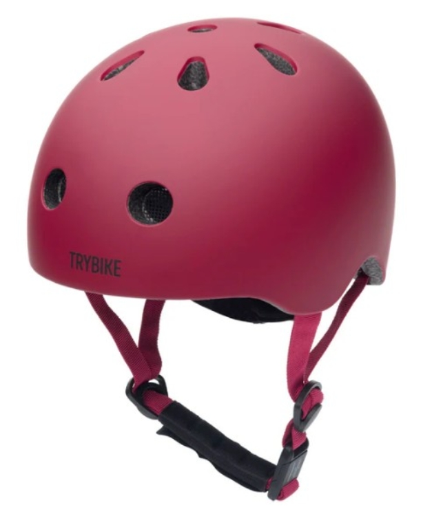 Bild von Trybike CoConuts Fietshelm XS rood – Veilig & Verstelbaar – vanaf 1,5 jaar