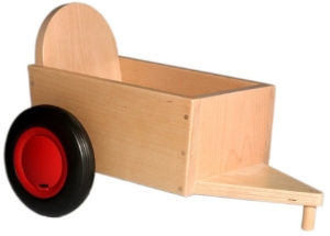 Afbeelding voor categorie Van Dijk Toys Aanhanger Beuken voor Loopfiets