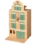 Van Dijk Toys Houten Pakhuis - Naturel/Vintage Groen – Vanaf 2 jaar