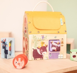 Lilliputiens Ontdekkingshuis Geluiden – Educatief Speelgoed 18m+