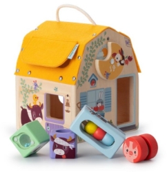 Lilliputiens Ontdekkingshuis Geluiden – Educatief Speelgoed 18m+