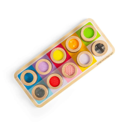 Big Jigs - Montessori Sensory memo bord Hout 100%FSC 1+ BJ-36020 Duurzaam speelgoed 4