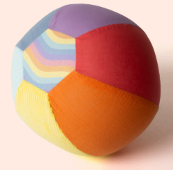 Little Botanic Sensorische Ballonballen set van 2 regenboog en pastel LB-SB-set-2804 Duurzaam speelgoed 2