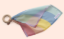 Little Botanic Playcycle speeldoek klein 30 cm met houten ring pastel waves LB-PCSD-PW-02 Duurzaam speelgoed 1