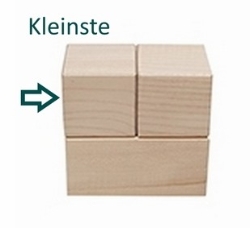 Bild von Blanke beukenhouten (mijlpaal)-bouwblokken – kies uit 3 formaten