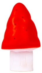 Bild von Egmont Toys Kinderlamp Paddenstoel Rood – 15 x 28 cm