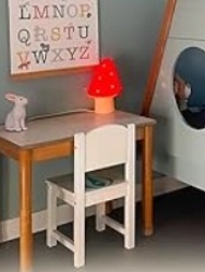 ET-360208RED Egmont lamp paddenstoel Rood met dimmer en cadeauverpakking Duurzaam speelgoed 2