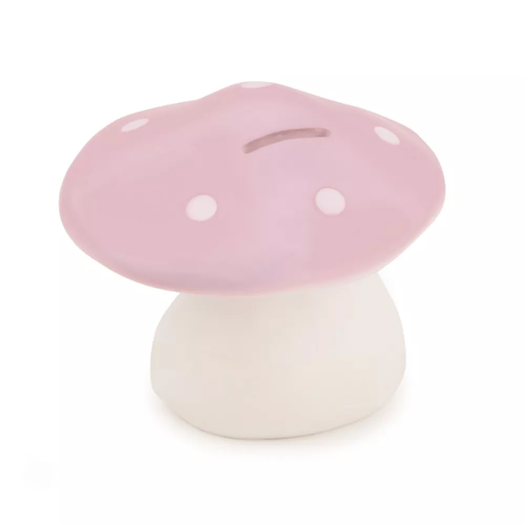 ET314707PINK Egmont spaarpot paddenstoel roze Duurzaam speelgoed 1