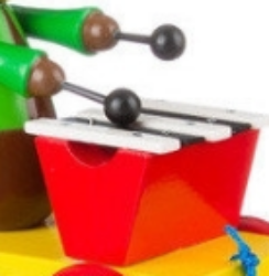 MS-MH750 Trekfiguur met xylofoon aap 108-1 Duurzaam speelgoed 3
