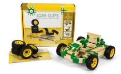 JOIN CLIPS Bouwplankjes 'Wheels and Twist' – Uitbreidingsset Wielen en Draaiclips – Vanaf 4 jaar