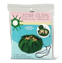 Join Clips Speelkleed & Opbergtas – Bouwplankjes – 60cm ø – Handig & Draagbaar